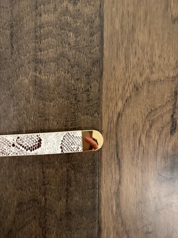 New With Tags A New Day Snake Print Belt Sz XS - Image 3