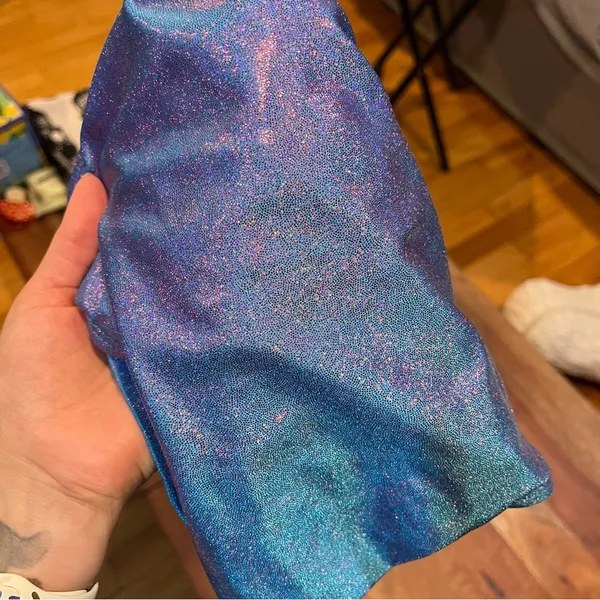 Dippin’ Daisy’s Color Shift Bathing suit Purple Blue Metallic Iridescent - Image 7