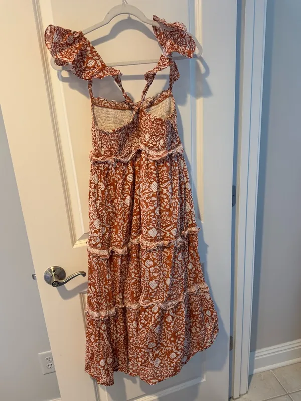 CLEOBELLA Frida Anila Block Print Midi Dress | S - Image 4