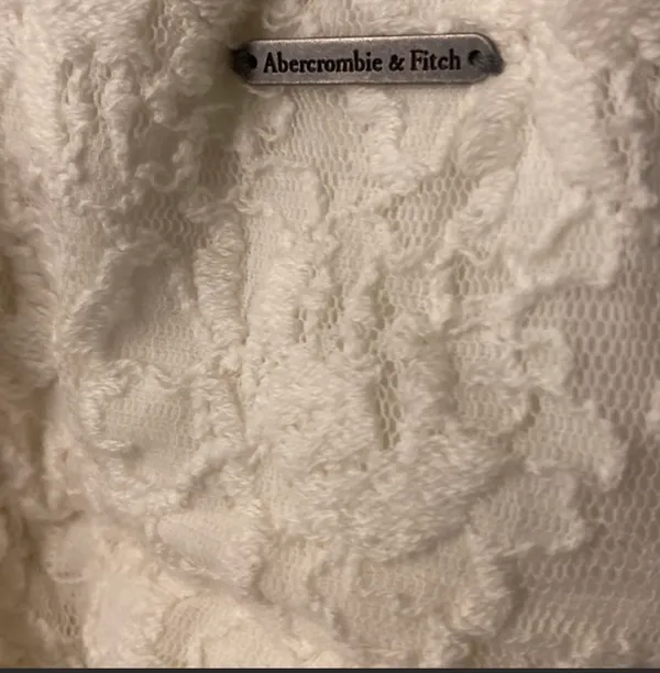 Abercrombie Vtg Y2k lace Tiered Ruffle Skirt - Image 7