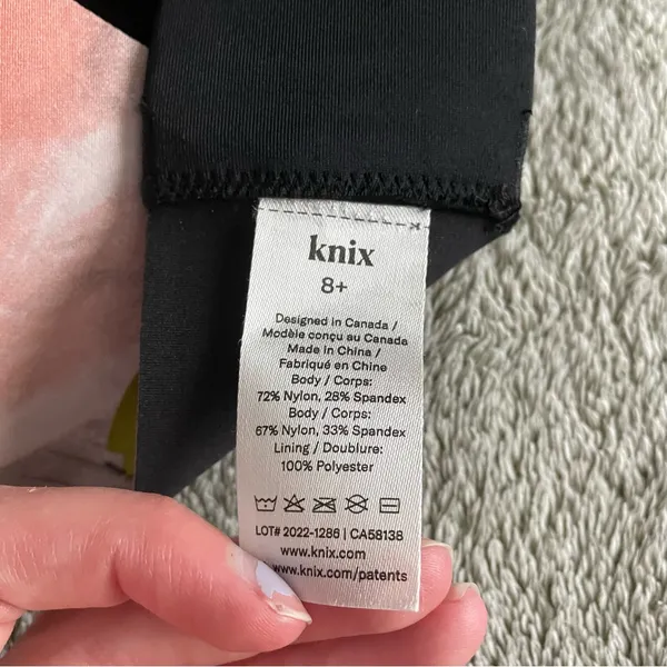 Knix WingWoman Contour Wireless Bra in Flora Splendor Plus Size 8+ 42E, 40F, 42F - Image 9