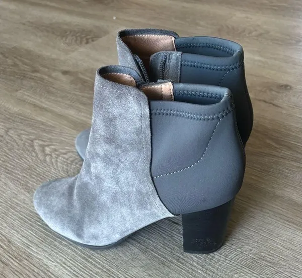 VIONIC PERK WHITNEY CHARCOAL ANKLE BOOTS. SIZE 7 - Image 6