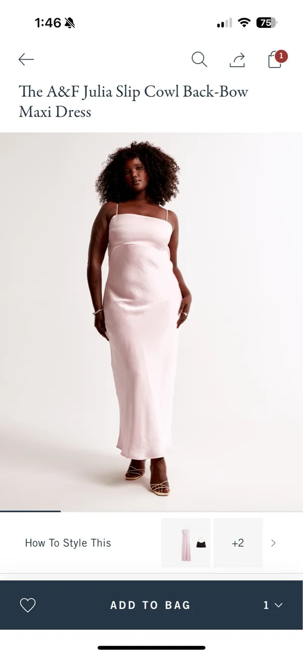 Abercrombie Satin Dress - Image 4