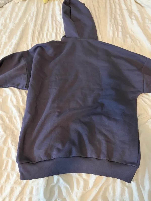 Adidas purple hoodie with logo(child XL) - Image 2