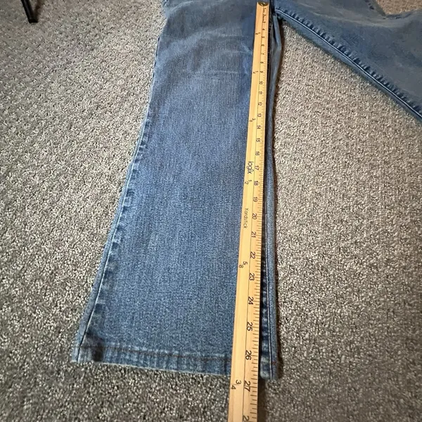 LRL Lauren Jeans Classic Straight Blue Denim Jeans Womens Size 10‎ - Image 9