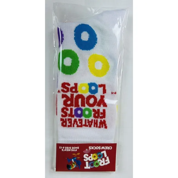 New Breakfast Cereal Crew Socks Women's Size 6-12 Novelty Funny Lot of 4 - Image 11