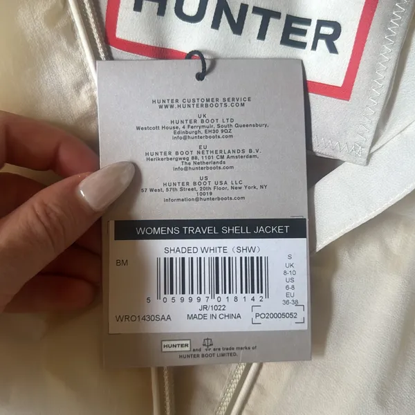 Hunter TRAVEL SHELL JACKET - Image 3
