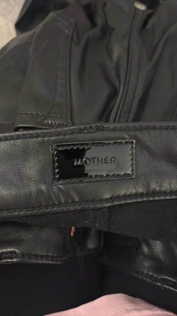 MOTHER Denim Leather pants - Image 2