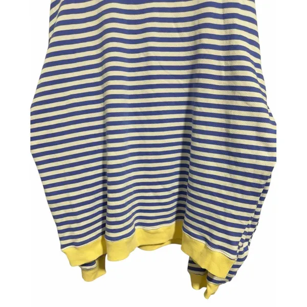 We The‎ Free x Free People Classic Striped Crew Cobalt Combo Women's Size XL - Image 6