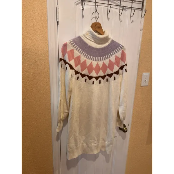 Free Assembly Jersey Dress Size L Pink Size L - Image 9