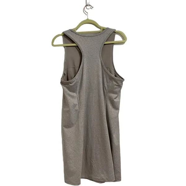 Harmony & Balance Gray Athletic Midi Tank Dress 36” Length Sz L - Image 7