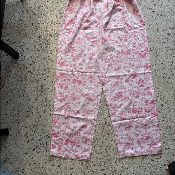 Appleseed women’s 2 piece pajama set medium Pink - Image 4