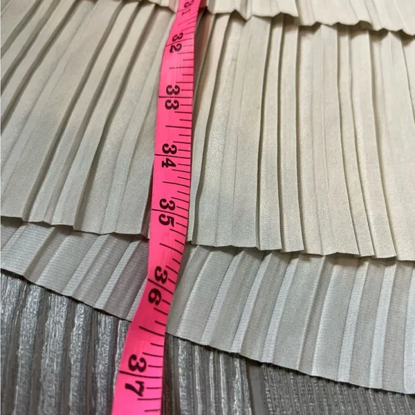 Current Air tiered pleat skirt mini dress sz M‎ anthropologie - Image 5
