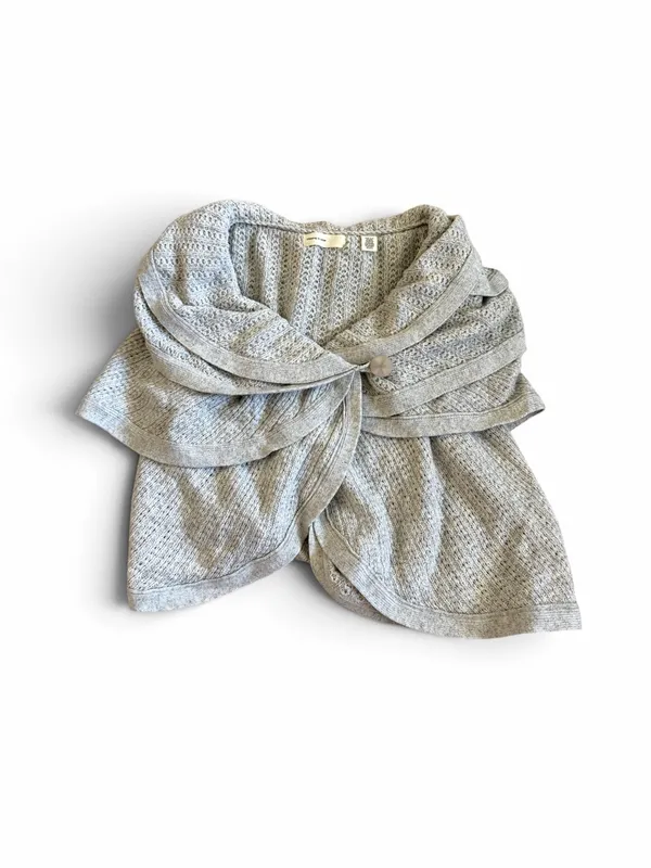 Sleeping On Snow Anthropologie Wool Capelet Sweater - Image 2