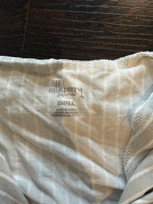Milkberry Pajama Set Tan - Image 5