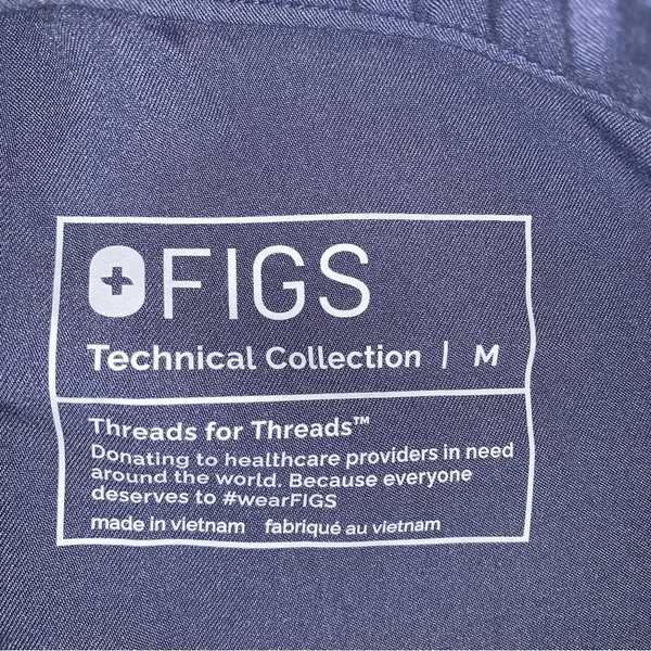 FIGS Technical Collection Scrub Pants Bottoms Size Medium - Image 6