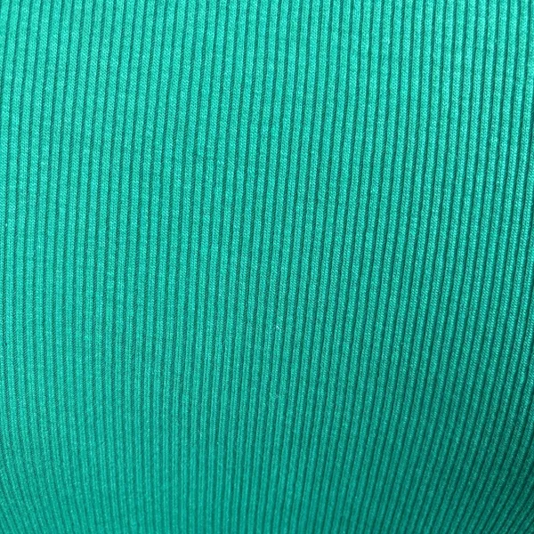 Zara Women's Green Crew Neck Long Sleeve Stretch Fitted Rib Bodysuit Top Size S - Image 5