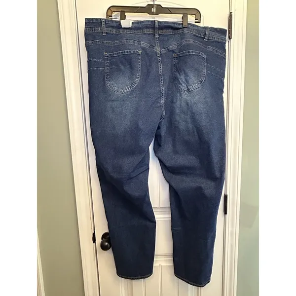 Ashley Stewart Fearless 26 Skinny Jeans High Rise Stretch Denim NWT Plus Womens - Image 3