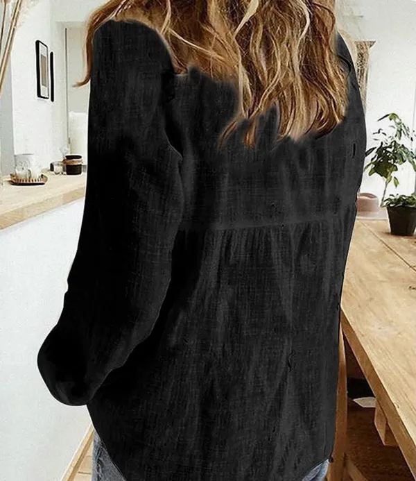 black button up shirt - Image 2