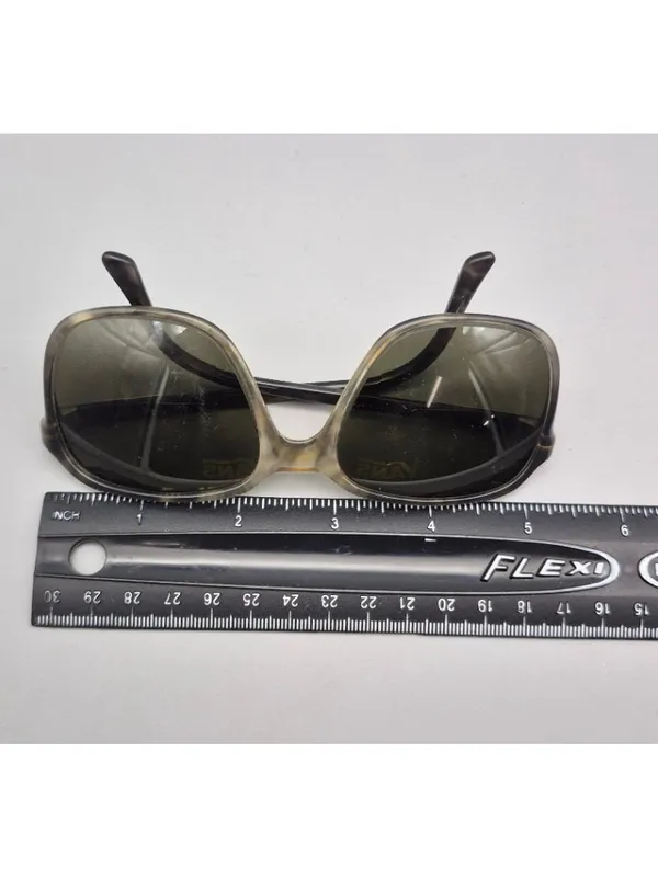 Vintage Swank 932 Eyeglass Frames Brown Oversized 70s Retro Made in Spain - Image 9