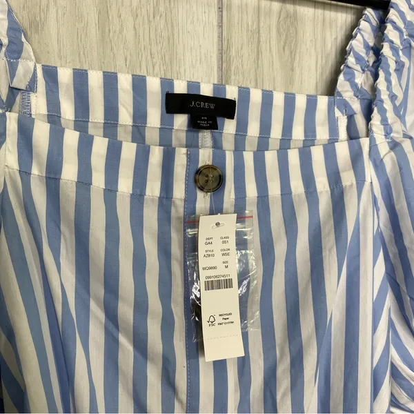 NEW J. Crew Cottage Dress in Stripe size M Medium AZ810 NWT - Image 12