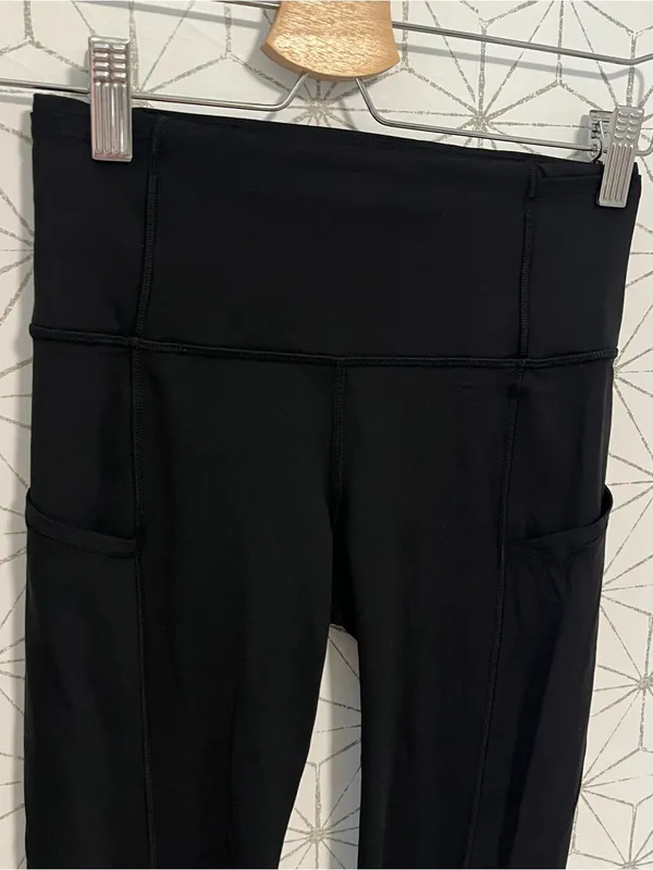 Lululemon Fast & Free 7/8 Tight II *Nulux 25" Black - Image 3