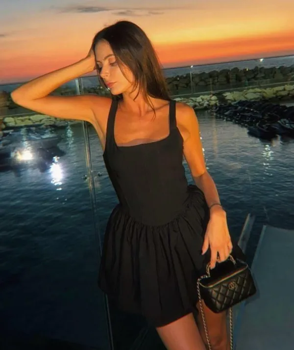 Zara dress mini corset inspired ruffled balloon bodycon summer cocktail wedding - Image 6
