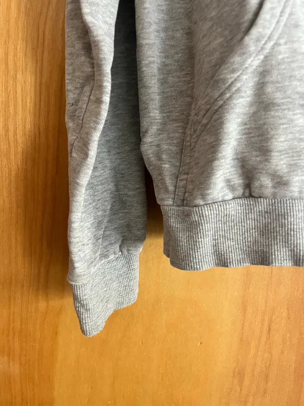 H&M Zip-Up Hoodie Grey - Image 3
