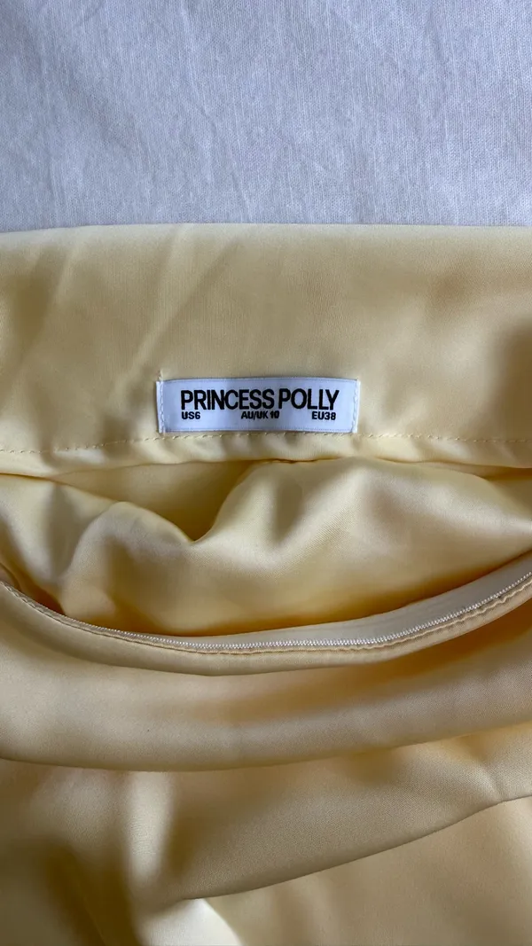 Princess Polly Yellow Dress - Image 3