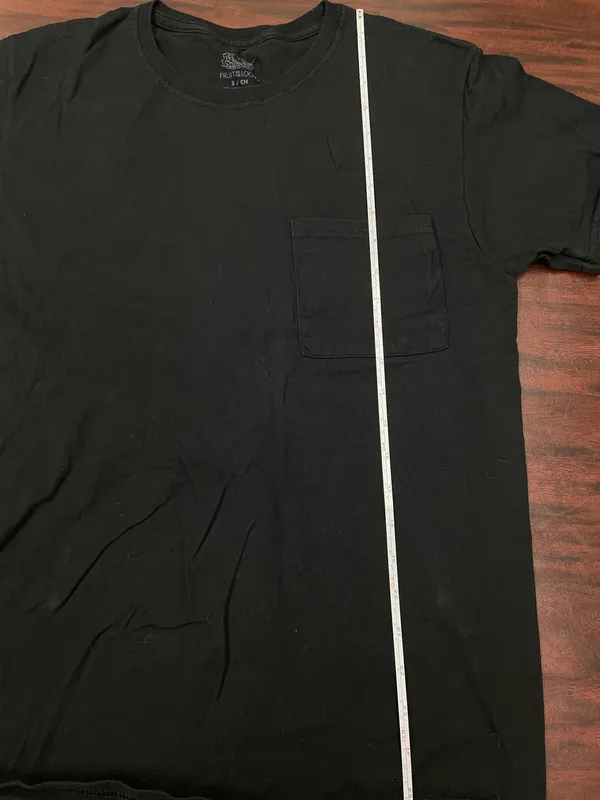 Fruit of the Loom Michael Myers This Is My Happy Face Black Short Sleeve Pocket Tee Size Small - Image 8