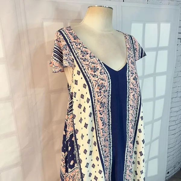 Maeve Anthropologie bohemian cape like sundress size small - Image 5