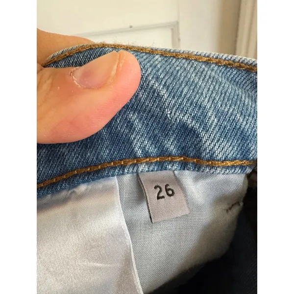 Joe's Jeans low rise‎ wide leg Hanoi Jean size 26 - Image 8