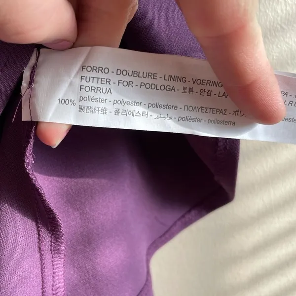 Zara purple skort - Image 8