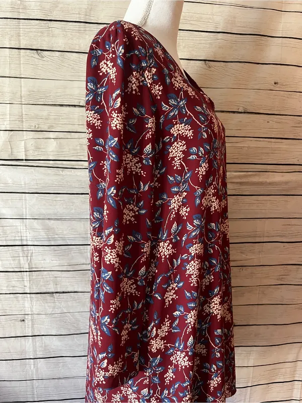 Madewell Button-Back Dress in Antique Flora - Image 6