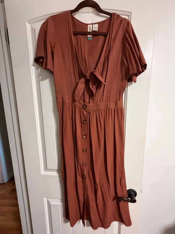 Burnt orange dress - Image 2