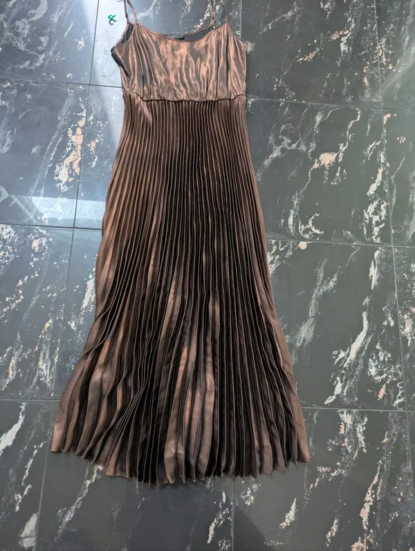 ALLSAINTS Jaclyn Shine Dress Size M - Image 2
