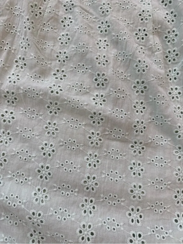 Princess Polly Mint Green Eyelet Puff Sleeve Dress - Image 3