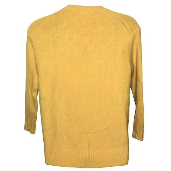 Workshop Republic Mustard Yellow Hi-Low Sweater | XL - Image 7