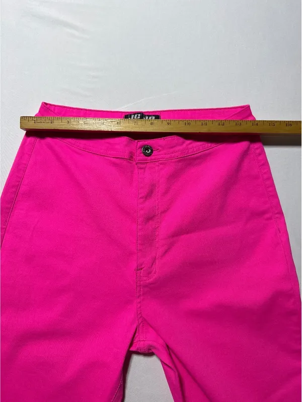 Bold Hot Pink Flared JC Jeans - Image 5