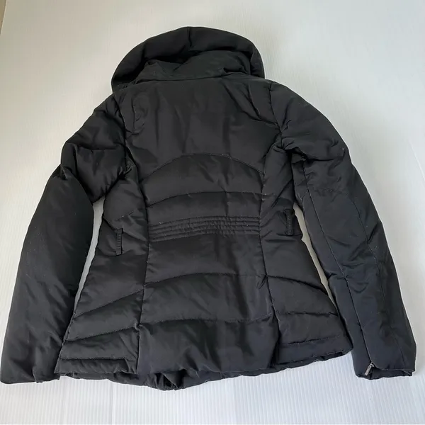 Zara Women’s Down Quilted Anorak Puffer Jacket, XS - Image 4
