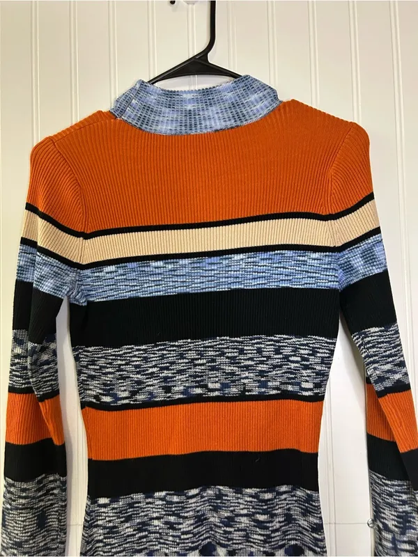 VICI Kaysen Knit Colorblock Mini Dress Size Medium - Image 6