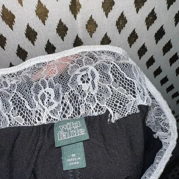 NWT wild fable mini skirt lacy waist size M - Image 3