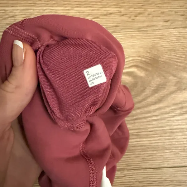 Lululemon Align Shorts 6” - size 2 (washed mauve) - Image 3