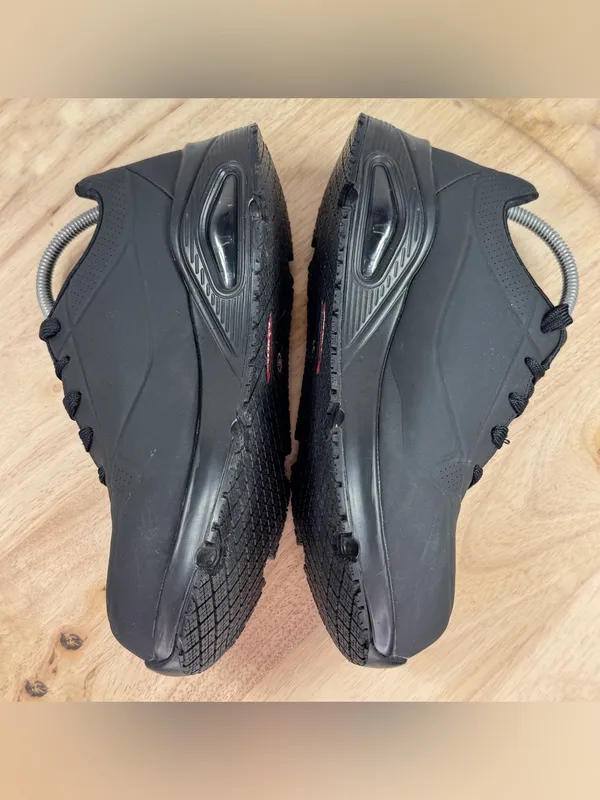 Skechers Work UNO SR Relaxed Fit Safety Sneaker Shoes Black 9 W 108101W Wide Fit - Image 5