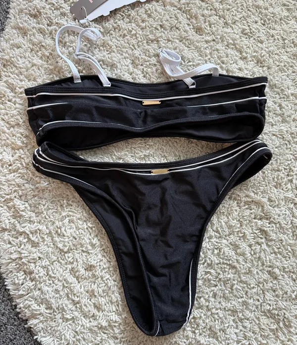 Missguided cami bandeau matching bikini set NWT - Image 3