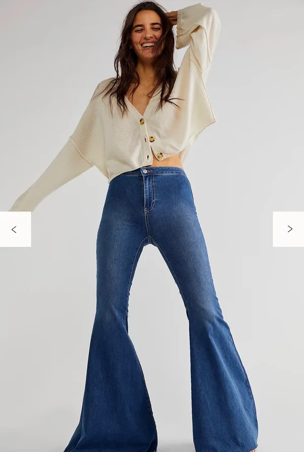 Free People We The Free Just Float On Flare Jeans - Image 6
