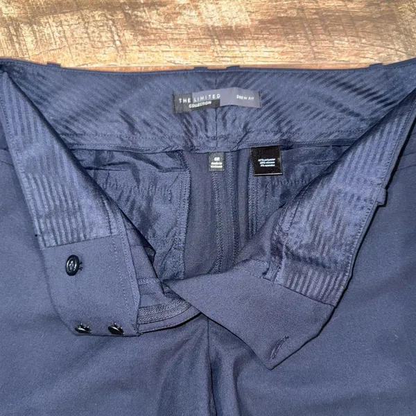 New With Tags The Limited Navy Blazer & Pants Set The Limited The Drew Fit Pants - Image 11