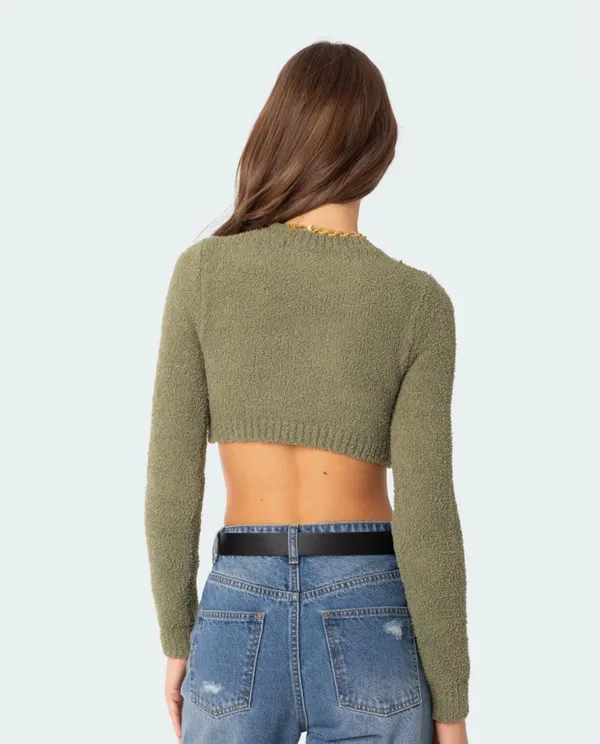 Edikted cropped sweater - Image 2