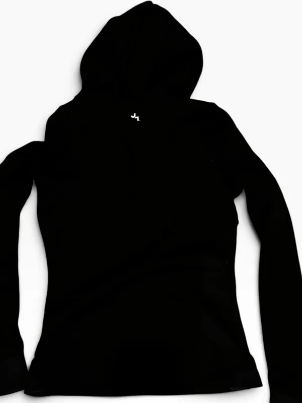 JoyLab Women's Black Half-Zip Hoodie Pullover - Image 3