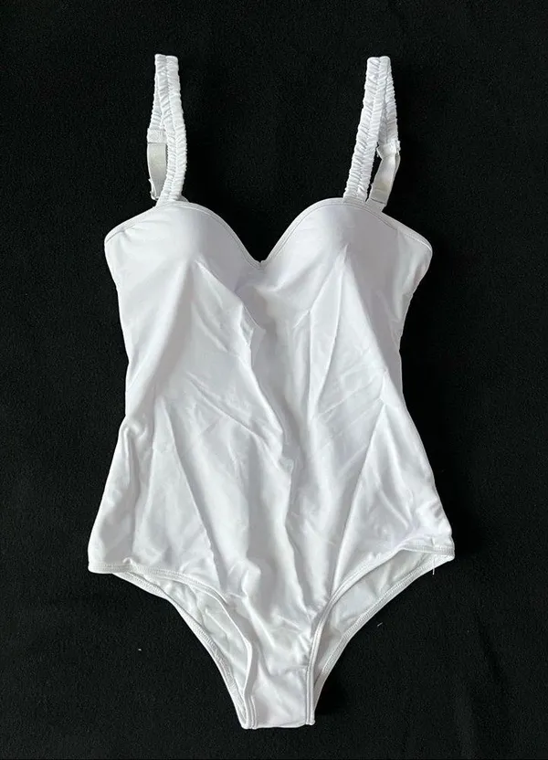 White Push up Monokini one piece Size M - Image 6